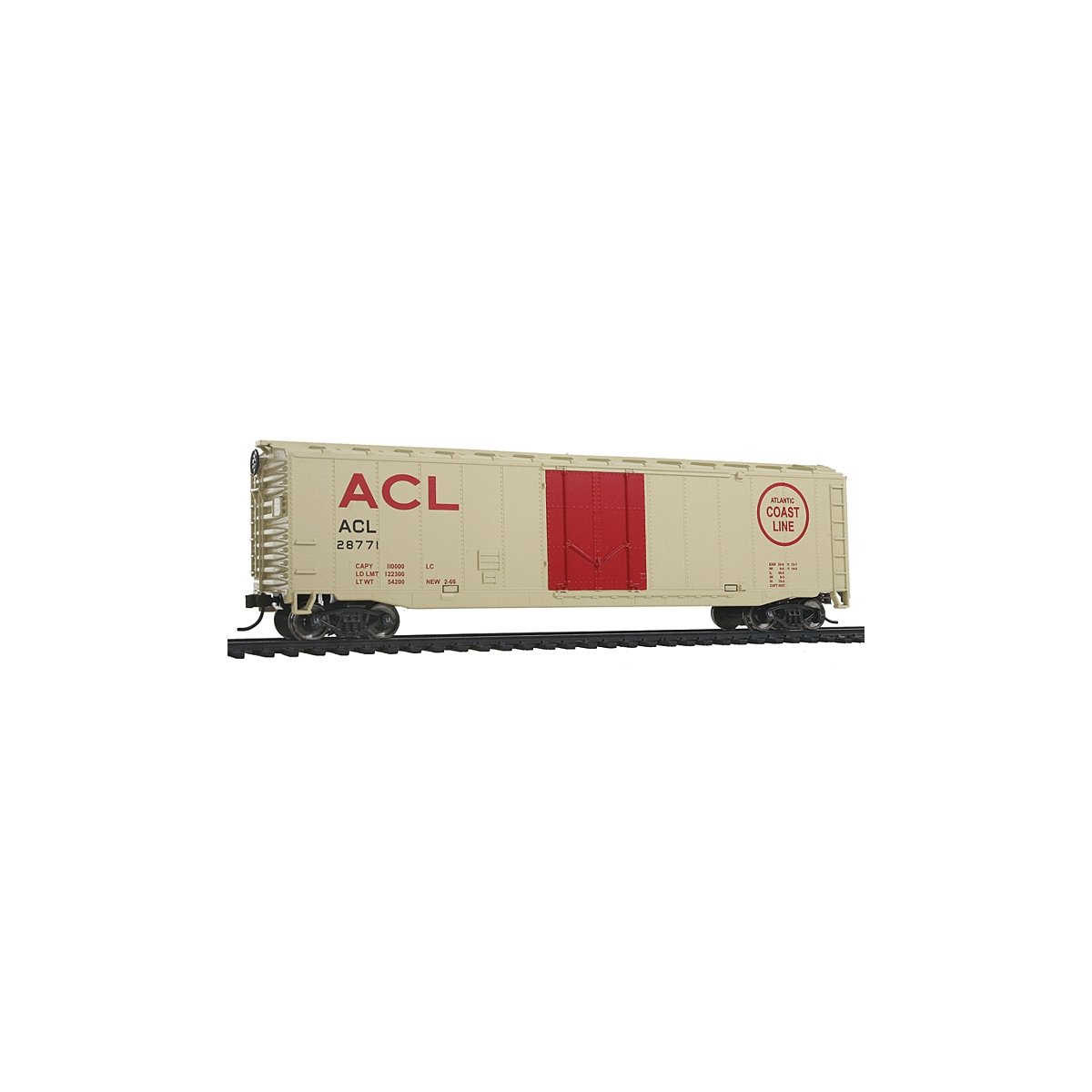 Boxcar - Ready To Run -- Atlantic Coast Line, HO, WalthersTrainline 1400