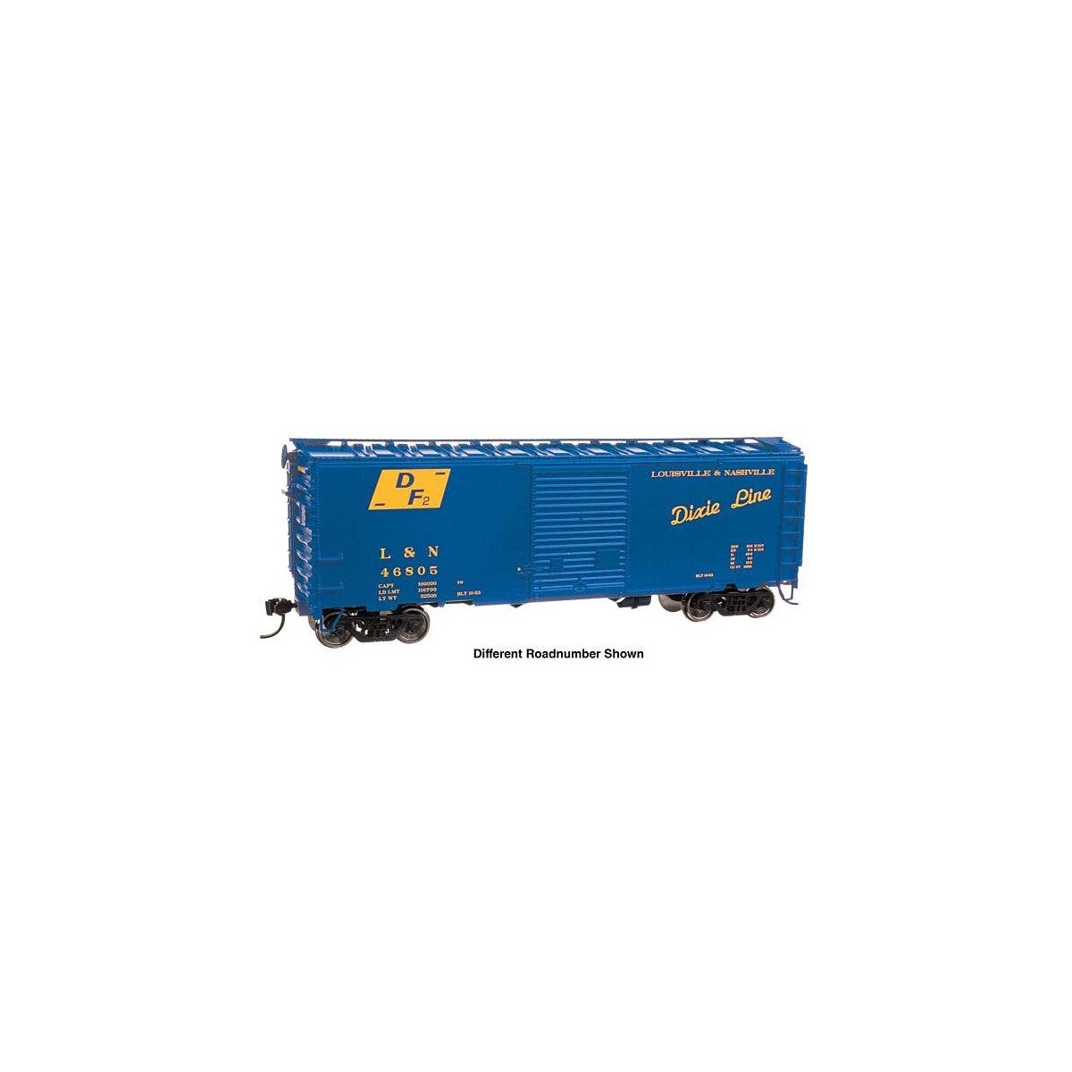 40` ACF Welded Boxcar w/8` Youngstown Door - Ready to Run -- Louisville & Nashville 46837, HO, WalthersMainline 45215
