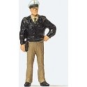 German Traffic Policeman, HO, Preiser Kg 28114