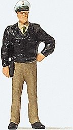 German Traffic Policeman, HO, Preiser Kg 28114