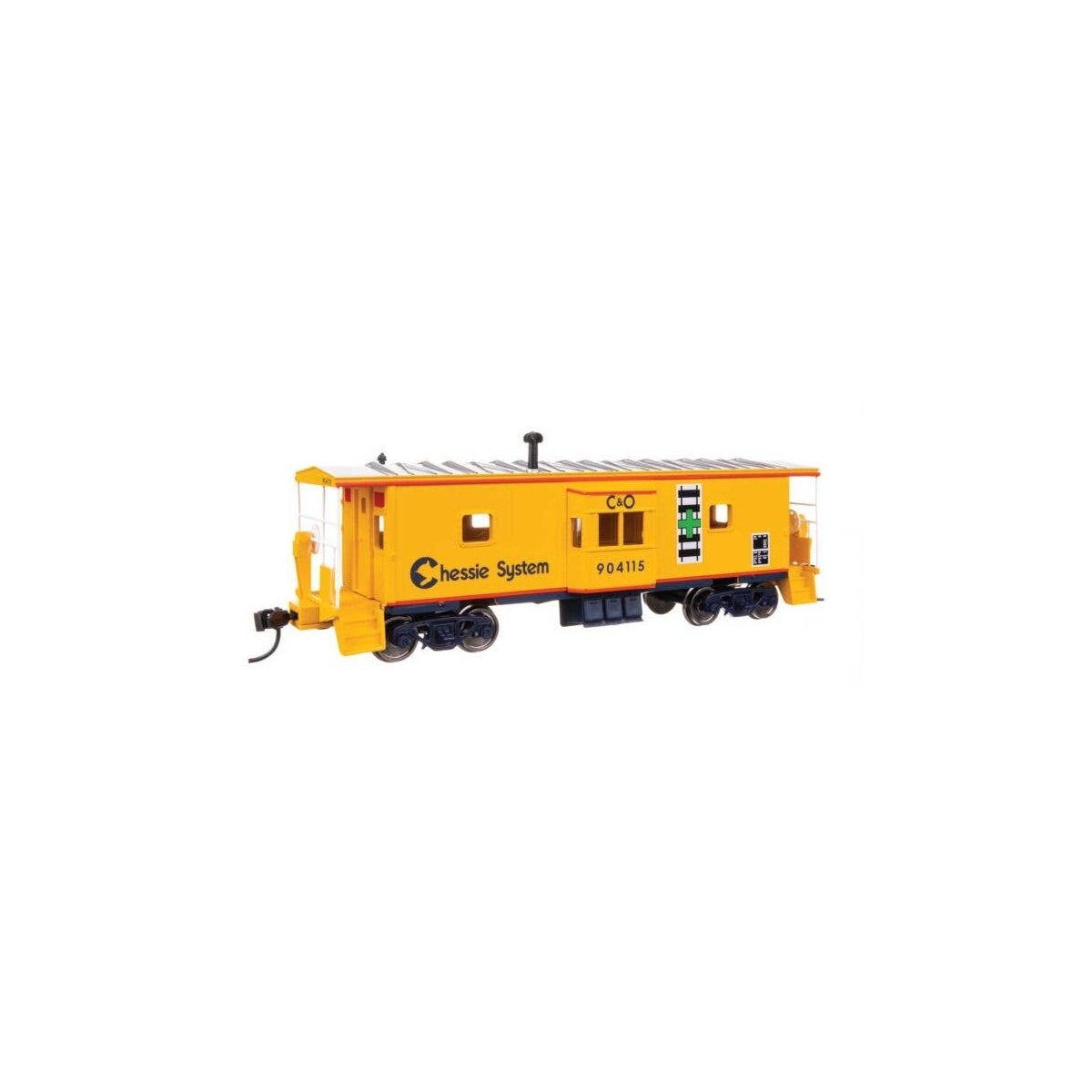 International Bay Window Caboose - Ready to Run -- Chessie System C&O 904115, HO, WalthersMainline 8671