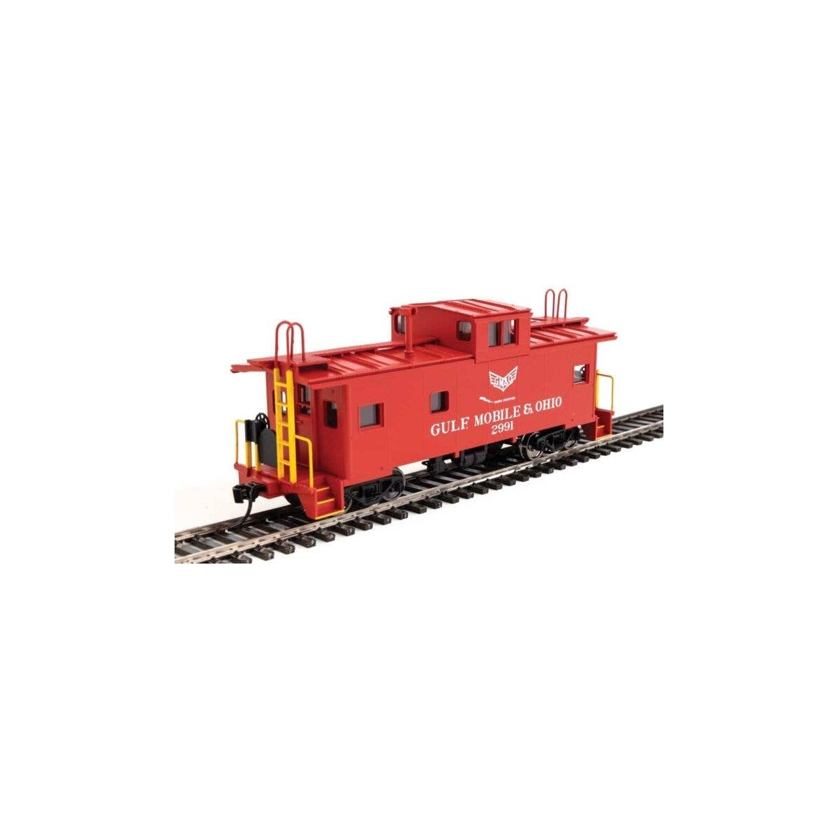 International Wide-Vision Caboose - Ready to Run -- Gulf, Mobile & Ohio 2991, HO, WalthersMainline 8769