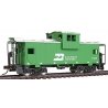 Wide-Vision Caboose - Ready to Run -- Burlington Northern, HO, WalthersTrainline 1501