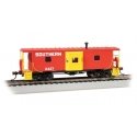 Steel Bay-Window Caboose - Ready to Run -- Southern Railway X427 (red, yellow), HO, Bachmann Industries 73211