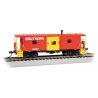 Steel Bay-Window Caboose - Ready to Run -- Southern Railway X427 (red, yellow), HO, Bachmann Industries 73211