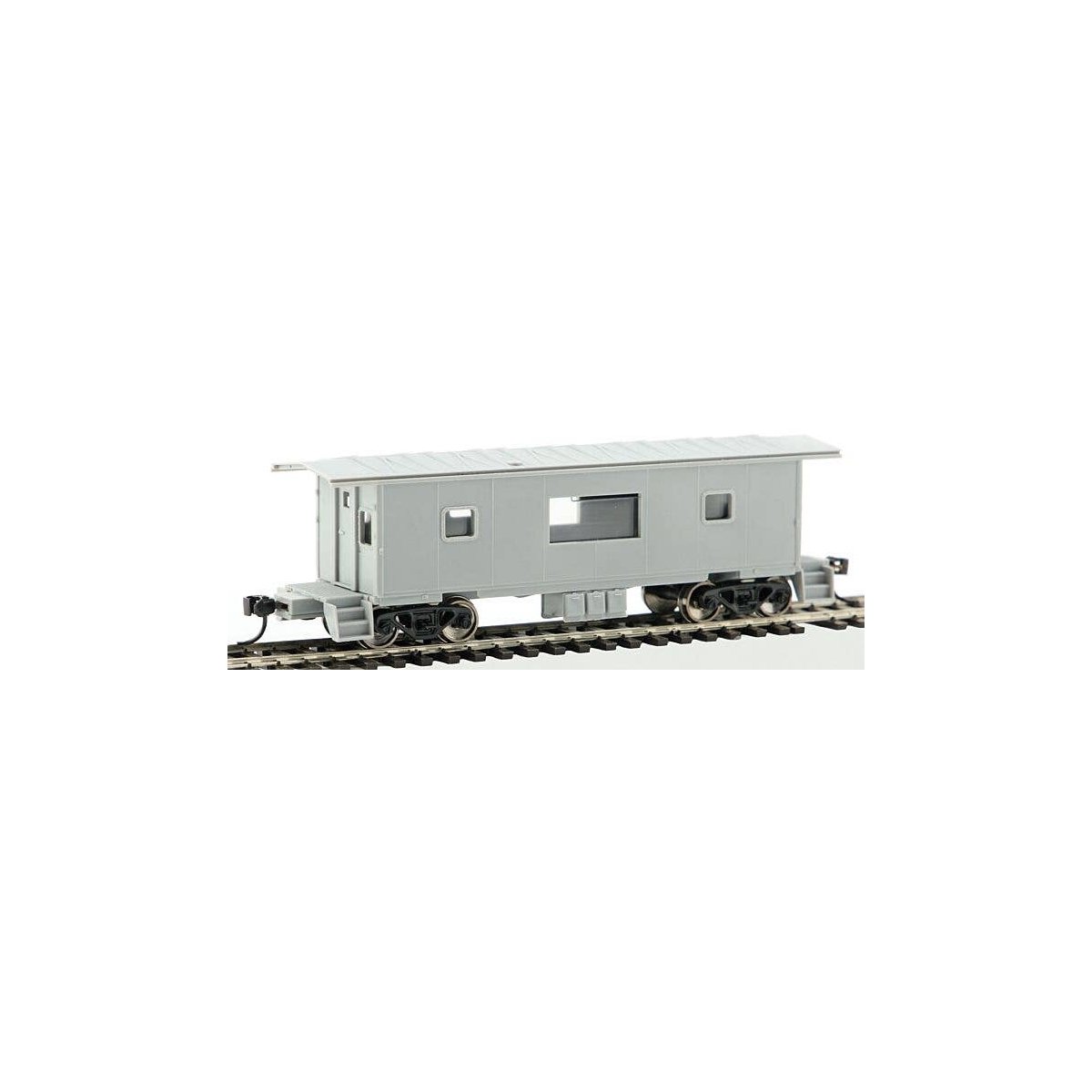 International Bay Window Caboose - Kit -- Undecorated, HO, WalthersMainline 8650