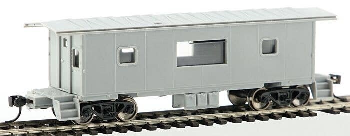 International Bay Window Caboose - Kit -- Undecorated, HO, WalthersMainline 8650