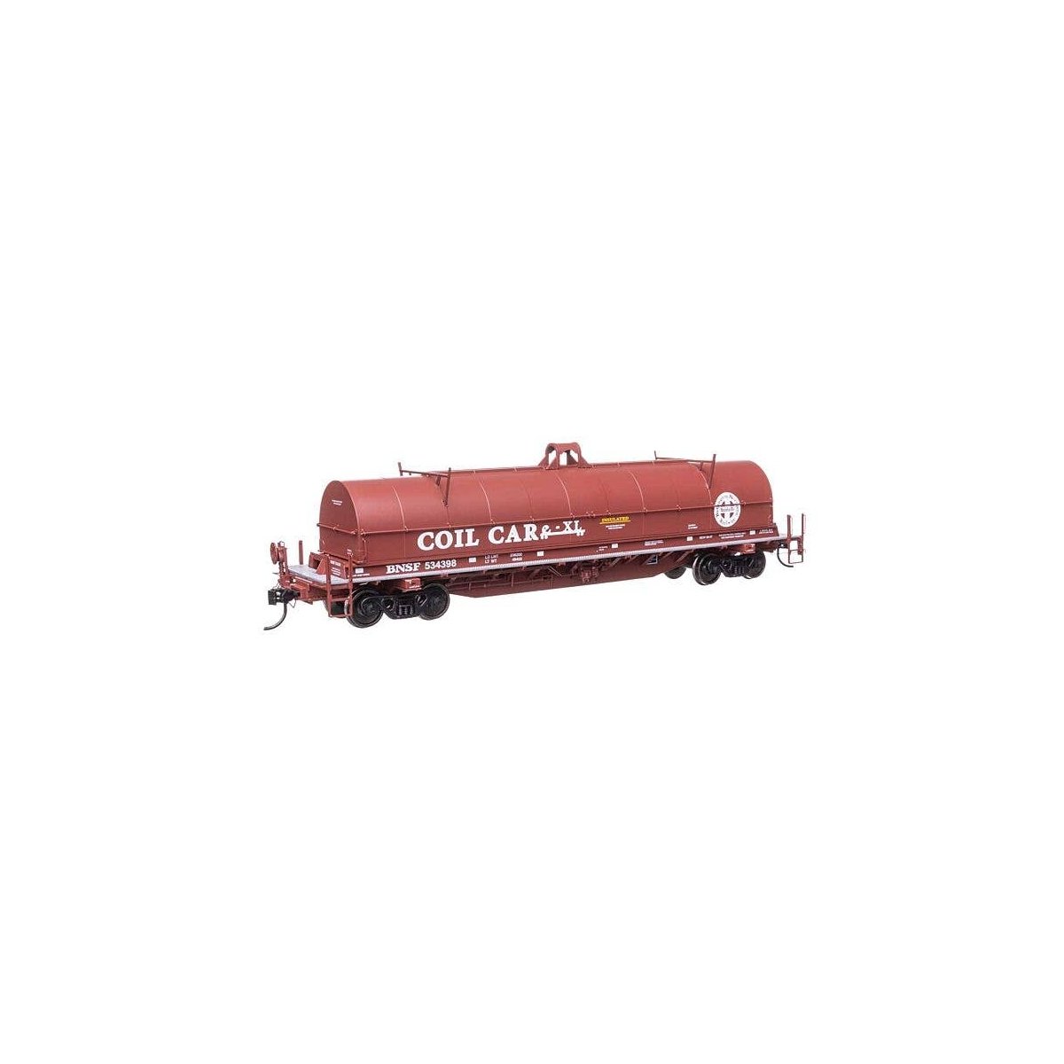 52′ NSC Type II Coil Car - Ready to Run -- BNSF 534398, HO, WalthersProto 105702