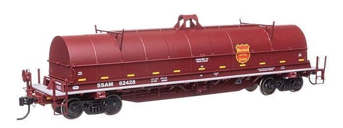 52′ NSC Type II Coil Car - Ready to Run -- Wisconsin Central 62428, HO, WalthersProto 105717