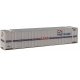 48′ Ribbed Side Container - Assembled -- Canadian National (Laser Scheme white, blue, red), N, Walthers SceneMaster 8841