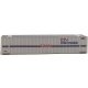 48′ Ribbed Side Container - Assembled -- Canadian National (Laser Scheme white, blue, red), N, Walthers SceneMaster 8841