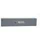 45′ CIMC Container - Assembled -- Mitsui OSK (gray, white, red, green, Alligator Logo), HO, Walthers SceneMaster 8572