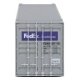 53′ Singamas Corrugated Side Container - Ready to Run -- FedEx MultiModal (gray, purple), HO, Walthers SceneMaster 8504