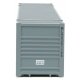 53′ Singamas Corrugated-Side Container - Ready to Run -- Matson (gray, blue), HO, Walthers SceneMaster 8516