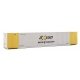 53′ Singamas Corrugated-Side Container - Assembled -- Axsun (gray, yellow, black), HO, Walthers SceneMaster 8527
