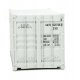 20′ Corrugated Container - Assembled -- Gateway (gray), HO, Walthers SceneMaster 8063
