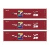 40′ Fully Corrugated Container - 3-Pack -- ZIM (The Z Factor), HO, Walthers SceneMaster 18257