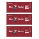20′ Fully Corrugated Container - 3-Pack -- ZIM (The Z Factor), HO, Walthers SceneMaster 18057