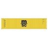 40′ Corrugated Container 2-Pack - Assembled -- Mediterranean Shipping MSC (yellow, black), N, Kato USA Inc 80055G