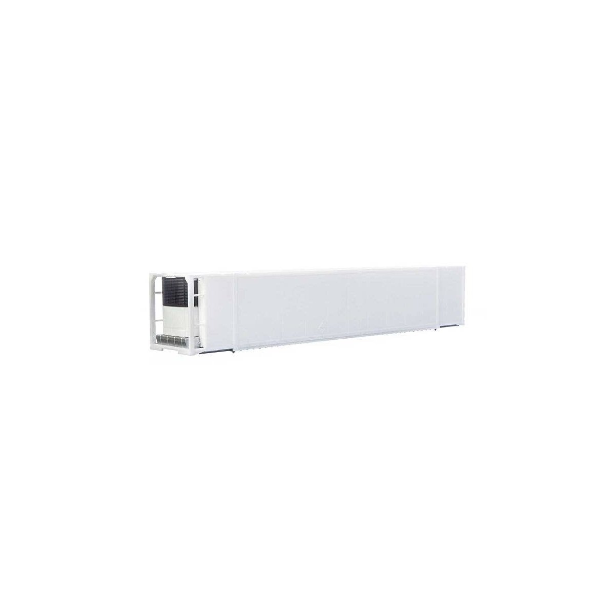 53′ Reefer Container - Ready to Run -- Undecorated, HO, Walthers SceneMaster 8700