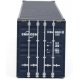 45′ CIMC Container - Assembled -- CMA-CGM (blue, white), HO, Walthers SceneMaster 8569