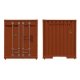 40′ Hi Cube Corrugated Container w/Flat Roof - Assembled -- Hapag-Lloyd, HO, Walthers SceneMaster 8204