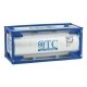 20′ Tank Container - Kit -- Santa Fe (white, blue), HO, Walthers SceneMaster 8107