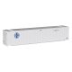 48′ Ribbed Side Container - Assembled -- Santa Fe (white, blue), N, Walthers SceneMaster 8842