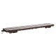 60′ Pullman-Standard Flatcar - Ready to Run -- Trailer-Train HTTX 90833 (Heavy-Duty, brown), HO, WalthersMainline 5400