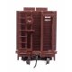 53′ GSC Bulkhead Flatcar - Ready to Run -- BNSF 552147, HO, WalthersMainline 5922
