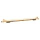 89` Channel Side Flatcar - Ready to Run -- Trailer-Train KTTX 153988 (yellow, black Twin 45`), HO, WalthersMainline 5741