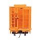 53′ GSC Bulkhead Flatcar - Ready to Run -- Illinois Central Gulf 920292, HO, WalthersMainline 5933