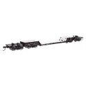 81′ 8-Axle Depressed Center Flatcar - Ready to Run -- Pittsburgh & Lake Erie 978, HO, WalthersMainline 50241