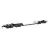 81′ 8-Axle Depressed Center Flatcar - Ready to Run -- Pittsburgh & Lake Erie 978, HO, WalthersMainline 50241