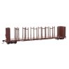 63′ Pulpwood Flatcar - Ready to Run -- Southern Railway 115555, HO, WalthersMainline 50810