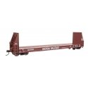 50′ Sieco Pulpwood Flatcar - Ready to Run -- Georgia Railroad 56033, HO, WalthersProto 104522
