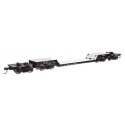 81′ 8-Axle Depressed Center Flatcar - Ready to Run -- Western Pacific(TM) 1601, HO, WalthersMainline 50244