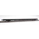 85′ General American G85 Flatcar - Ready to Run -- Erie-Lackawanna 8762, HO, WalthersMainline 5513