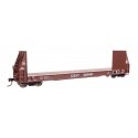 50′ Sieco Pulpwood Flatcar - Ready to Run -- CSX 408467, HO, WalthersProto 104517