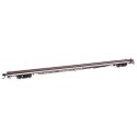 85′ General American G85 Flatcar - Ready to Run -- GTTX (Brown) 300386, HO, WalthersMainline 5553