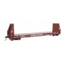 50′ Sieco Pulpwood Flatcar - Ready to Run -- Georgia Railroad 56020, HO, WalthersProto 104521