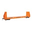50′ Sieco Pulpwood Flatcar - Ready to Run -- Illinois Central Gulf 822624, HO, WalthersProto 104525