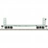 42′ Pulpwood Flatcar with Load - Ready to Run -- Southern Pacific 7075 (MOW gray), HO, Atlas Model Railroad Co. 20007583