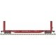 51`6` Bulkhead Flatcar - Ready to Run - Master(R) -- Canadian National 603154 (Boxca, HO, Atlas Model Railroad Co. 20007095