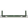 51`6` Bulkhead Flatcar - Ready to Run - Master(R) -- BC Rail 19015 (green, white), HO, Atlas Model Railroad Co. 20007092