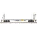 42′ Pulpwood Flatcar with Load - Ready to Run -- Louisville and Nashville 40490 (MOW , N, Atlas Model Railroad Co. 50006957