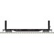 51`6` Bulkhead Flatcar - Ready to Run - Master(R) -- Algoma Central 2424 (black, whi, HO, Atlas Model Railroad Co. 20007090