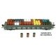 Atlantic Coast Line Style Flatcar - Kit -- Undecorated (Optional Wood Gondola Sides & Decal), HO, Tichy Train Group 40404