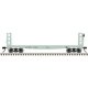 42′ Pulpwood Flatcar with Load - Ready to Run -- Southern Pacific 7035 (MOW gray), N, Atlas Model Railroad Co. 50006950