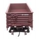 40′ 50-Ton Drop Bottom Gondola - Ready to Run -- Southern Pacific(TM) 56334, HO, WalthersMainline 56119